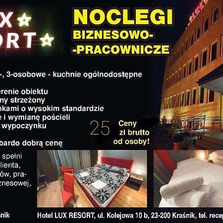 Lux Resort Kraśnik Esterno foto